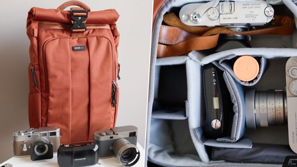 Think Tank FocusPoint RollTop — Balo máy ảnh gọn nhẹ, linh hoạt cho người di chuyển