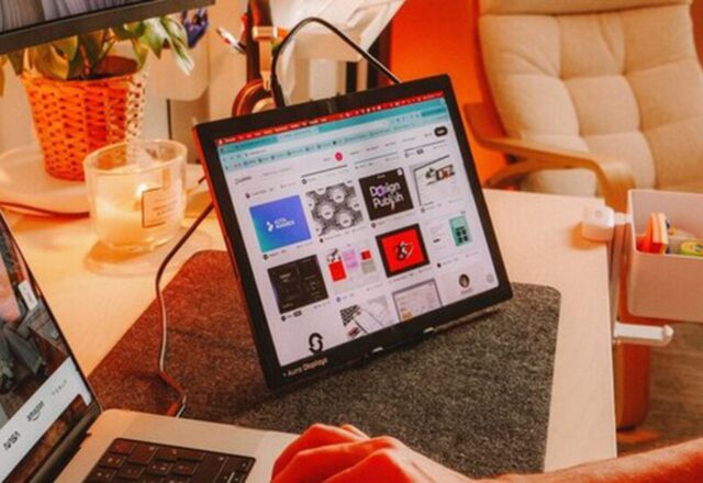 Màn hình gập di động 13,3 inch: khi màn hình laptop có thể xếp gọn vào túi