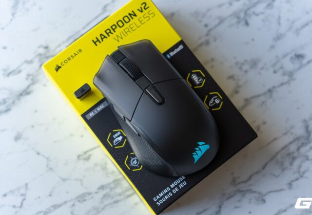 Đánh giá Corsair Harpoon v2 Wireless: Chuột nhỏ gọn, cảm biến 26K và nhiều nâng cấp thực tế