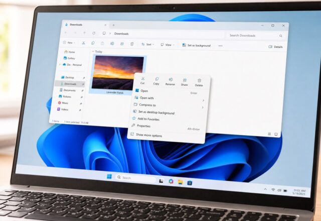 Windows 11 thu gọn menu chuột phải: Microsoft trao quyền tinh chỉnh, giải quyết vấn đề chậm và lộn xộn
