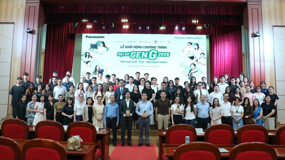 Đại sứ Gen G 2026: Khi ý tưởng xanh của người trẻ được biến thành hành động