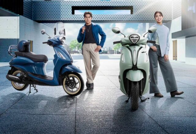 Yamaha Grand Filano Hybrid – Màu mới và công nghệ tiết kiệm cho đô thị