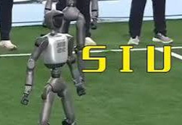 Khi robot ăn mừng “Siuuu” như CR7: cú đá, màn nhảy và tương lai của bóng đá máy
