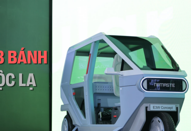 Hyundai E3W: Xe điện 3 bánh thiết kế tùy biến hướng tới thị trường châu Á và châu Phi