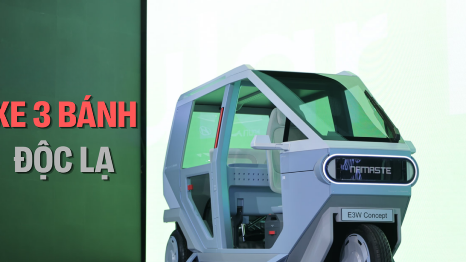 Hyundai E3W: Xe điện 3 bánh thiết kế tùy biến hướng tới thị trường châu Á và châu Phi