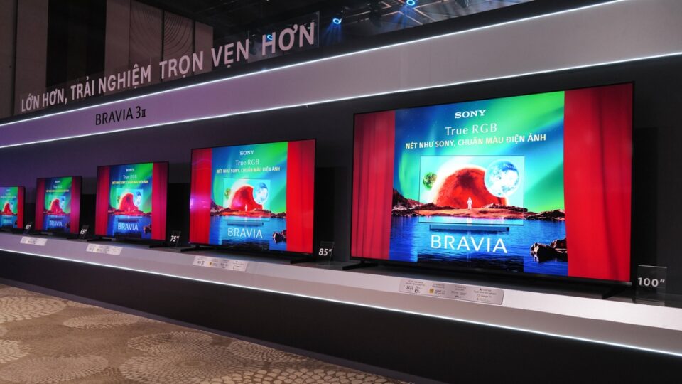 BRAVIA 2026 tại Việt Nam: Màn lớn 100 inch và hệ âm thanh rạp cho phòng khách