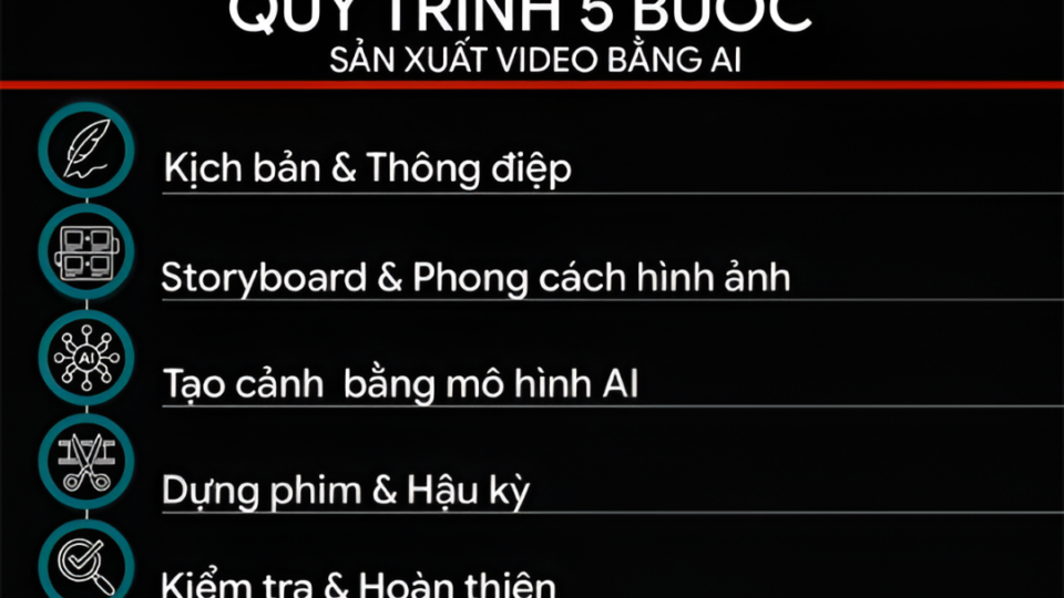 Video thương hiệu do AI tạo: quy trình, ngân sách và giới hạn doanh nghiệp cần biết