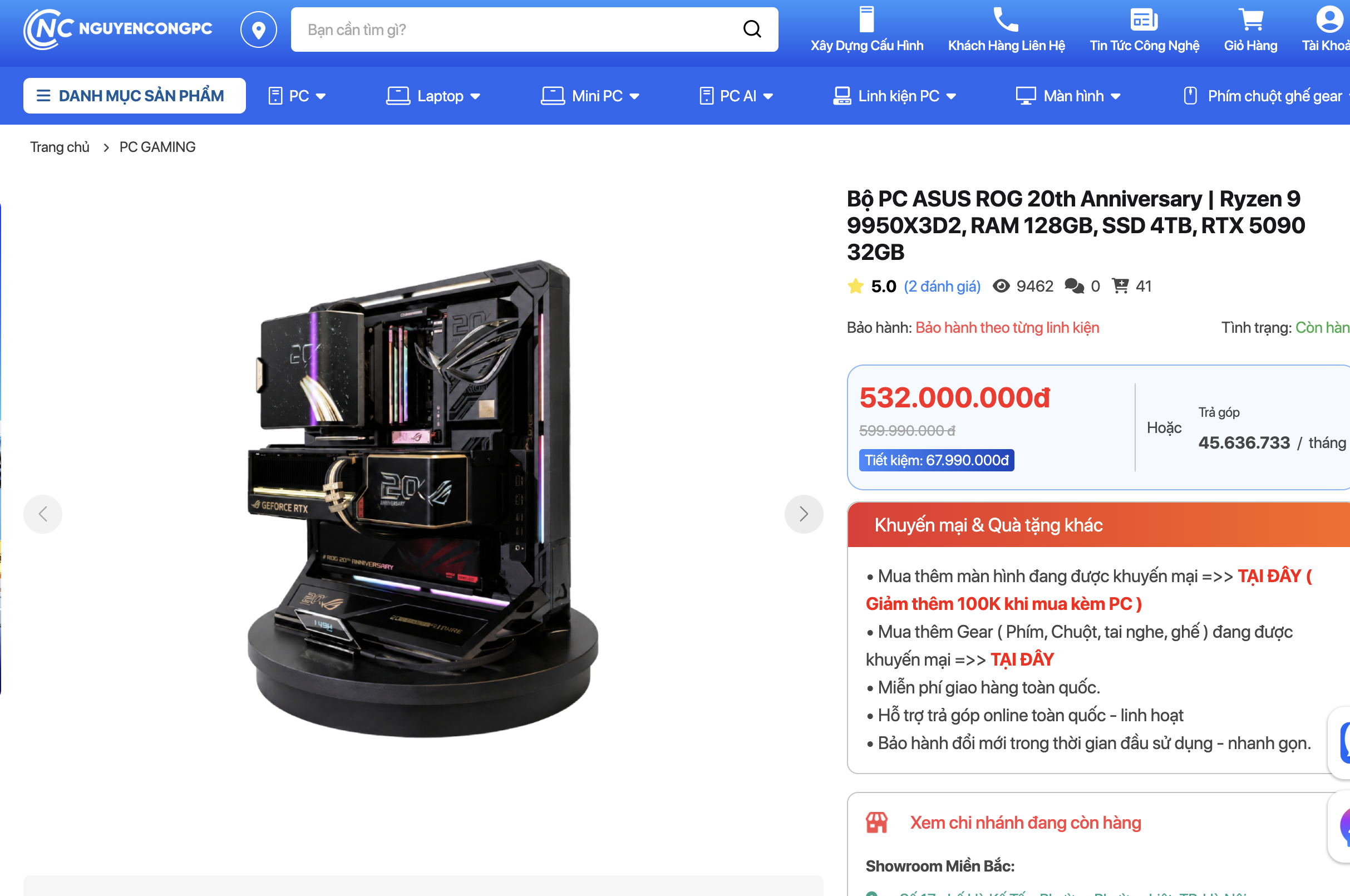 screenshot-2026-08-26-at-090447-1787714816833333473392 ASUS tung loạt linh kiện phiên bản kỷ niệm 20 năm: Đã có giá tại Việt Nam, ráp cả bộ chỉ hơn... 500 triệu - Ảnh 13.