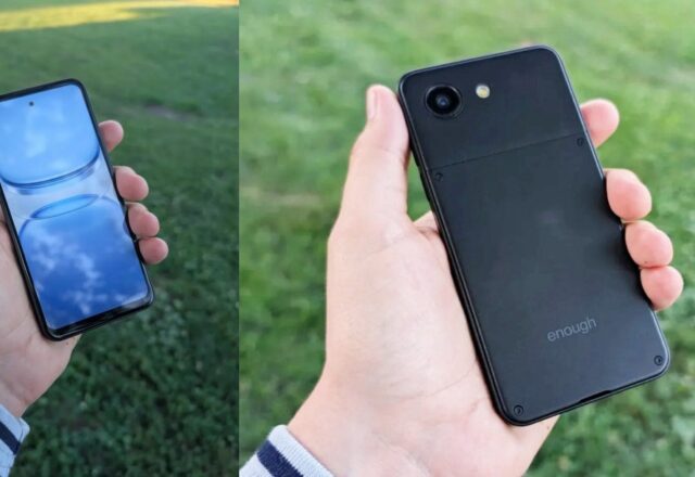 Enough Phone: smartphone Android siêu nhỏ, dễ sửa và có pin tháo rời