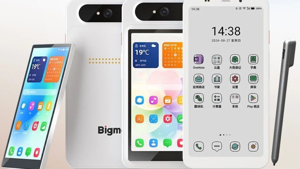 HiBreak Dual 3: Khi điện thoại E Ink gặp mô-đun màn hình màu tháo rời
