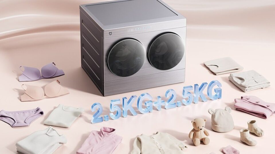 Mijia 5kg — Máy giặt sấy mini hai lồng tách biệt cho nhu cầu giặt riêng