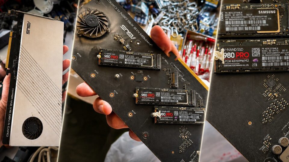 Chi 30 USD mua phụ kiện cũ, phát hiện 6 TB SSD bên trong card mở rộng