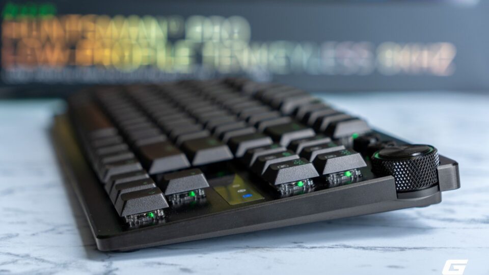 Khi Razer thu nhỏ nền tảng analog: Huntsman V3 Pro Low-profile TKL 8KHz