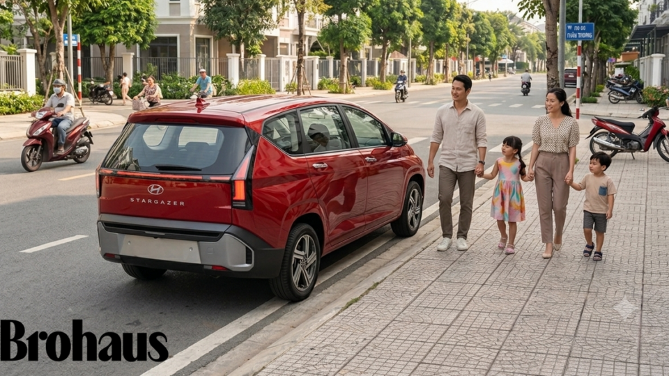Lựa chọn xe gia đình: Vì sao tôi quyết định lấy Hyundai Stargazer