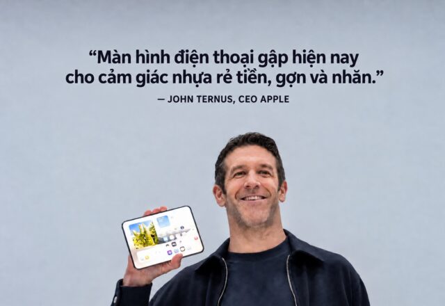iPhone Duo: Apple giải quyết nếp gấp màn hình gập bằng nano-texture như thế nào?