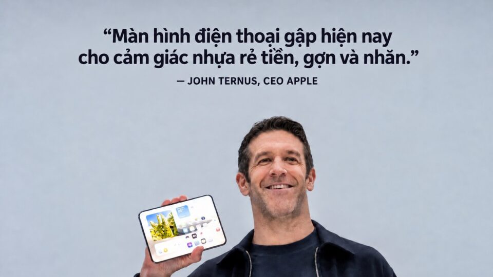 iPhone Duo: Apple giải quyết nếp gấp màn hình gập bằng nano-texture như thế nào?