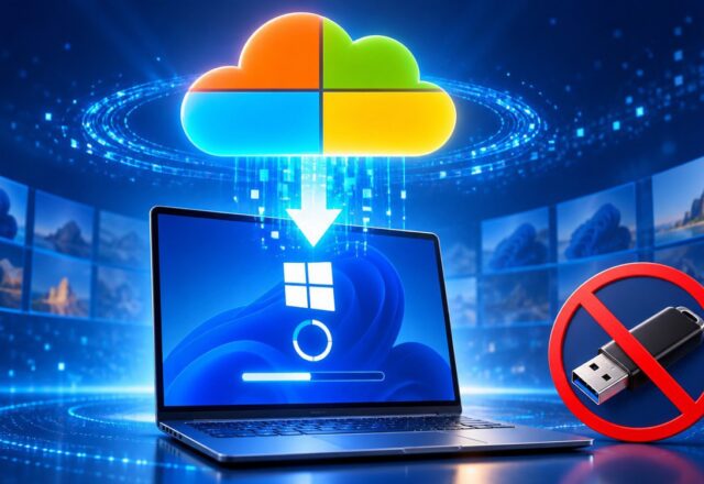 Windows 11 có thể tự phục hồi từ đám mây: bước tiến cho việc sửa máy không cần USB