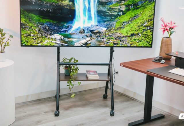 HyperWork Era Stand TVC03 — Giá treo TV di động phù hợp cho studio và văn phòng