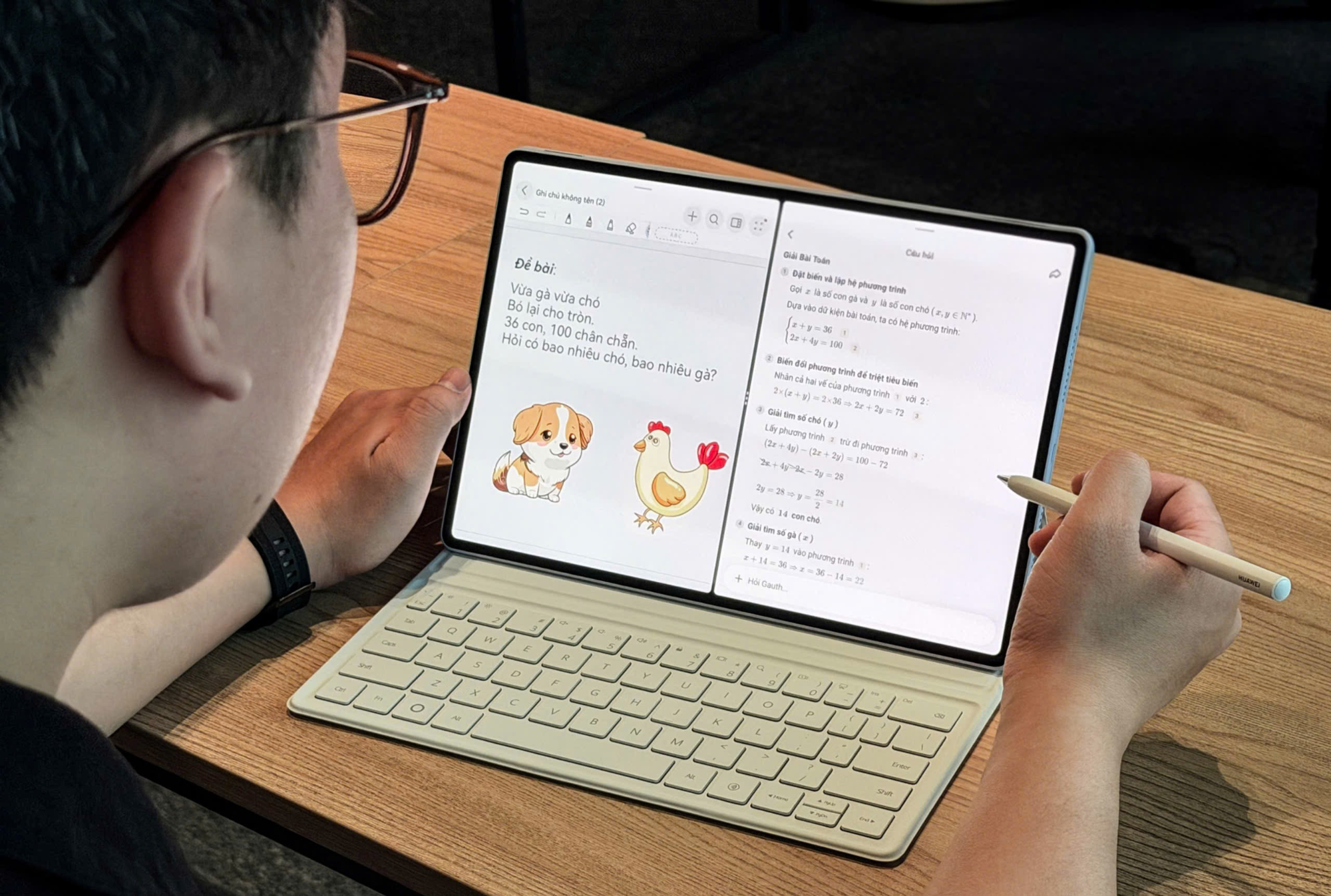 Máy tính bảng mỏng nhẹ nhất của Huawei: Hiệu suất như PC, tích hợp AI nhiều ứng dụng - Ảnh 3.