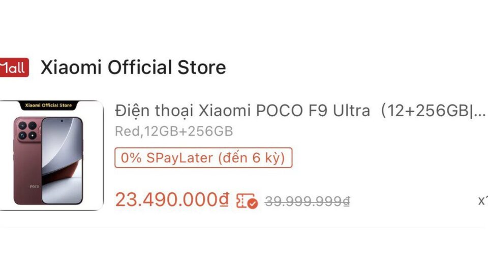 POCO F9 Ultra tại Việt Nam: hiệu năng mạnh, pin khủng và lựa chọn mua lúc giảm giá